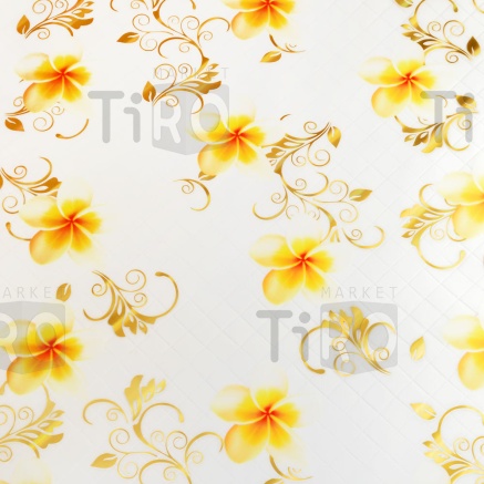 Клеенка силиконовая с рисунком 0.7мм*80см*15м. 5030