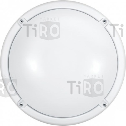 Светильник Feron светодиодный стационарный, 12W, 6500K IP65, круглый белый, акустический датчик