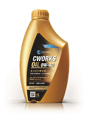 Моторное масло синтетическое Cworks Oil 0W-40 SN A3/B4, 1L 