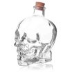 Бутылка ХК, стекло, 0,75л, череп ВВ-1773-005