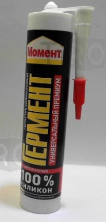 Герметик Момент Гермент силик. универсальный прем. прозр. 280мл. /12/