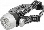 Фонарь Navigator 94946 налобный, 25 LED, 4 режима (ААА)