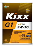 Синтетическое масло KIXX Synthetic G1 5w30, SP бензин 4л