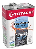 полусинтетическое масло Totachi Eco Diesel 10w40, CK-4/CJ-4/SN, 6л