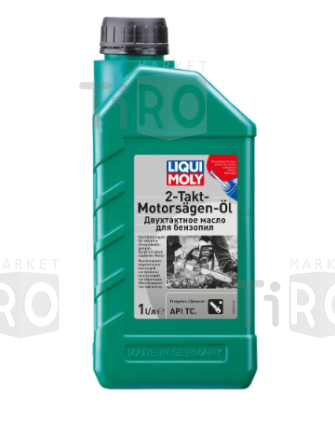 Минеральное моторное масло для 2-тактных бензопил и газонокосилок, Liqui Moly, 2-Takt-Motorsagen-Oil TC, 1282 (1л) Минеральное моторное масло для 2-тактных бензопил и газонокосилок, Liqui Moly, 2-Takt-Motorsagen-Oil TC, 1282 (1л)