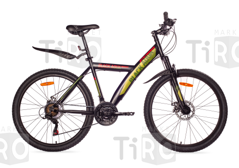 Велосипед Black Aqua Cross 1681 GL-313D, D matt 26" (черный-хаки)