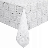 Клеенка Felicita LF-005VP ПВХ ажурная, 1,37*20м