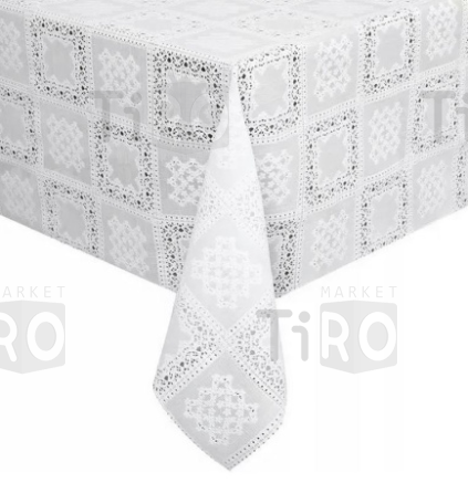 Клеенка Felicita LF-005VP ПВХ ажурная, 1,37*20м