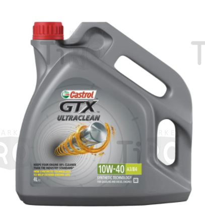 Моторное масло Castrol GTX Ultraclean 10w40 A3/B4, 1л