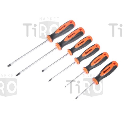 Набор отвёрток 9шт.(3*75;5*100;6,5*150;PH0*75;PH1*100;PH2*150;PZ1*100;PZ2*150;PH2*SL6*38мм) 728095 Набор отвёрток 9шт.(3*75;5*100;6,5*150;PH0*75;PH1*100;PH2*150;PZ1*100;PZ2*150;PH2*SL6*38мм) 728095