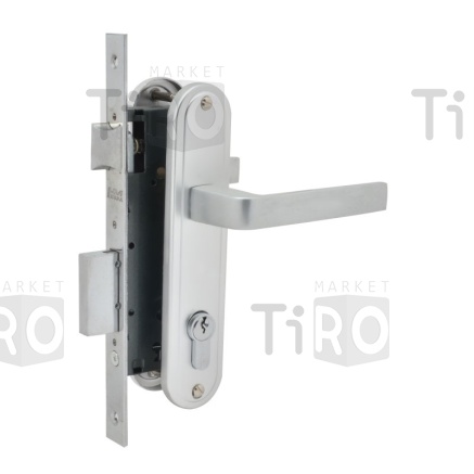 Замок врезной НОРА-М 126 хром