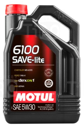 MOTUL 6100 SAVE-LITE 5W30 4л масло моторное MOTUL 6100 SAVE-LITE 5W30 4л масло моторное