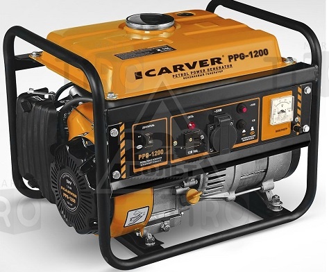 Бензогенератор Carver PPG-1200