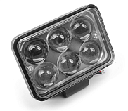 Противотуманная фара, 12 В, 6 LED, IP67, 6000 К, направленный свет, 2308820