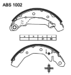 Колодки барабанные ABS1002 Колодки барабанные ABS1002