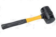 Киянка фиберглассовая рукоятка, черная резина, 60 мм, 580г