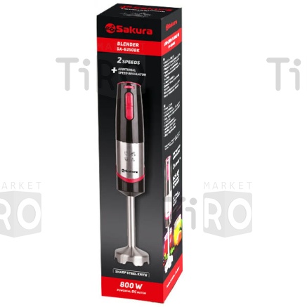 Блендер Sakura SA-6250BK, 800Вт Блендер Sakura SA-6250BK, 800Вт