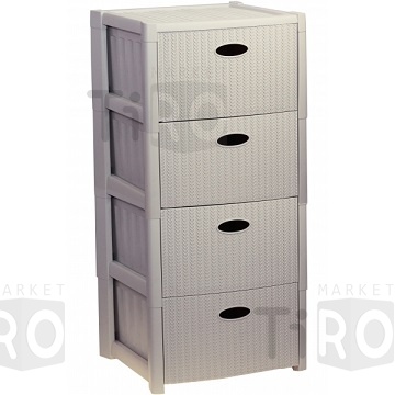 Комод Idea Стиль Вязание М2737, 4 секции