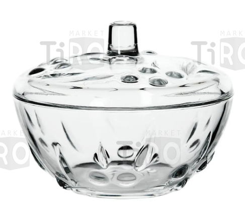 Сахарница с крышкой Перла, 140 мм