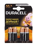 Батарейка Duracell NH АА Basic пальчиковая "CN", 4шт