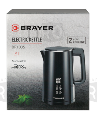 Чайник Brayer BR1035, 1,5 л, 2200Вт Чайник Brayer BR1035, 1,5 л, 2200Вт