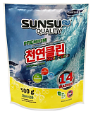 Концетрат бесфосфатный Sunsu гипоаллергенный для стирки цветного белья 500г (14 стирок)