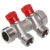 Коллектор PF 3/4"г/ш-1/2 с 2-мя выходами с вентелем mv268.2
