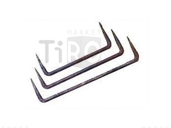 Скоба строительная Кунгур кованая ССК 6*200*60мм. б/п