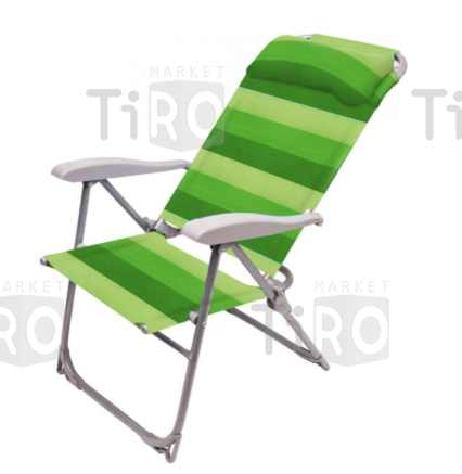 Кресло-шезлонг (К2/З зелёный) 120 кг
