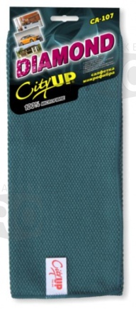 Салфетка микрофибра Diamond СА-107, 35*40