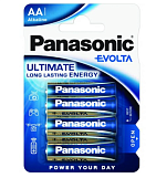 Батарейки Panasonic LR 6 Evolta BL*6 (4+2), (пальчиковые)