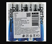 Батарейка Perfeo Super Alkaline R03, SH-4