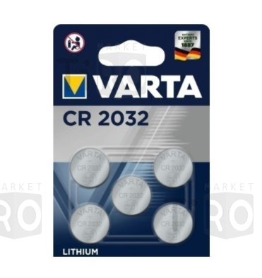 Эл-т питания Varta Electronics C R 2032 (5 шт) блистер