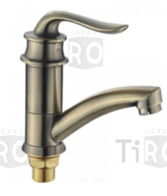 Смеситель Potato Р45219-2 для мойки шаровый с коротким изливом