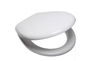 Сиденье для унитаза мягкое "Аквалиния" 1-005, белое