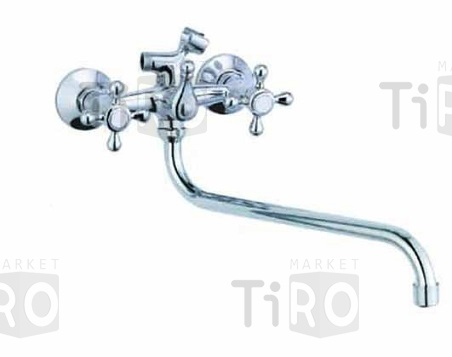 Смеситель для ванной Lemen LD2111, керамика