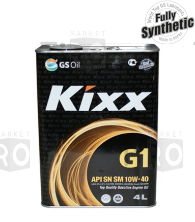 Полусинтетическое масло Kixx G 10w40 SN Plus 4л