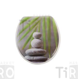 Сиденье для унитаза мягкое "Аквалиния" SK-06215 спа