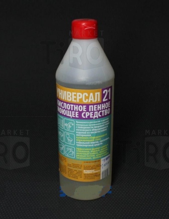 Средство моющее кислотное, пенное "Универсал-21" 1л