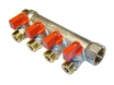 Коллектор PF 3/4"г/ш-1/2 с 4-мя выходами с краном mv264.4