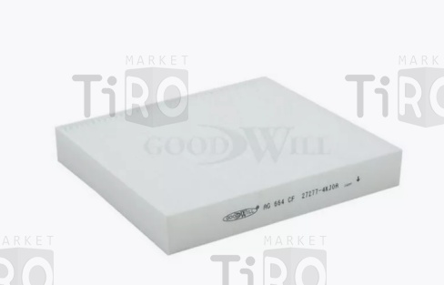 Фильтр салона Goodwill AG 664 CF\272774KJ0A Фильтр салона Goodwill AG 664 CF\272774KJ0A