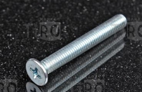 Винт головка потайная 510В-М4-70 крест №2 цинк М4*70 (10шт.)