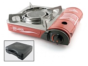 Плита газовая портативная SOLARIS PLUS (TS-701) - керамическая с переходником, «Tourist»