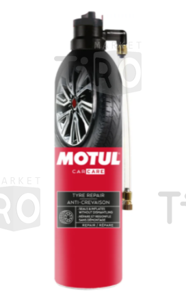 Аварийный герметик колес быстрого действия на латексной основе Motul Tyre Repair 110142, 0.5L