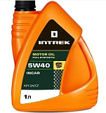 Масло моторное синтетика Incar intrek 5W40 SN/CF, 1 л