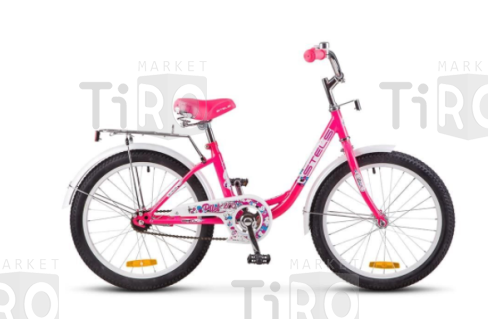 Велосипед Stels Pilot-200 20" Lady Z010 (12" Розовый)