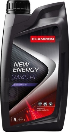 Масло моторное Champion New Energy 5W40, ACEA: A3/B4-12, API: SN/CF (1л)