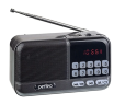Радиоприемнтк цифровой Perfeo Aspen FM+87,5-108МГц/МР3, серый