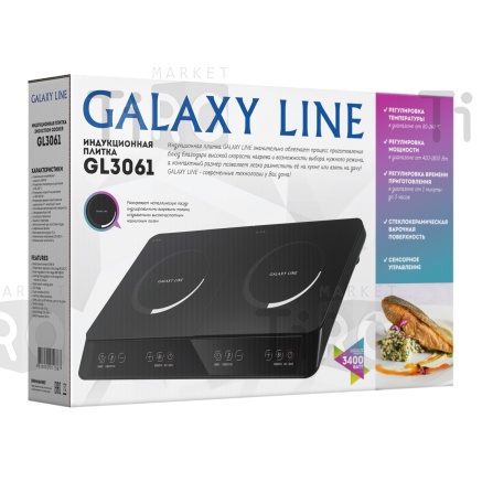 Плитка индукционная Galaxy GL-3061, 3400 Вт