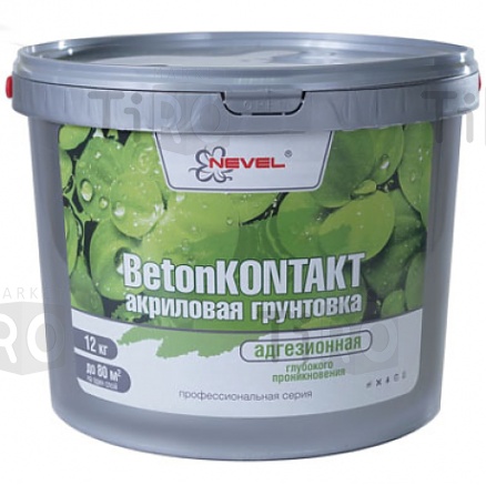 Грунтовка NEVEL Бетон Контакт 12,0кг